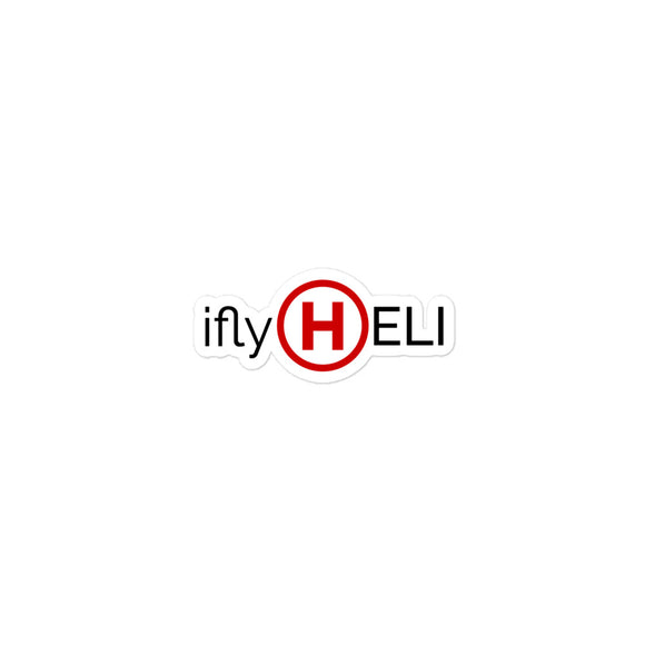 Custom Vinyl Sticker - Iflyheli Sticker - HELI LIFE
